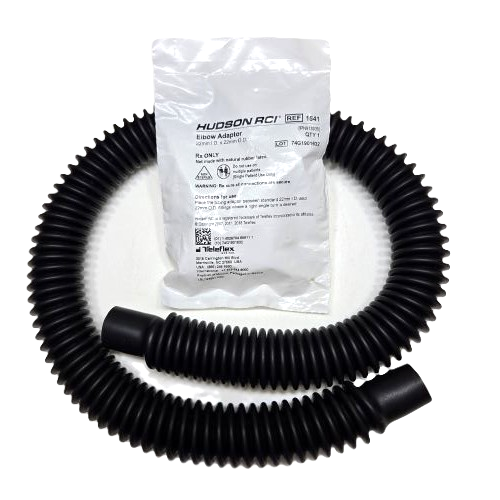 Hudson RCI 1641 Elbow Adaptor with Corrugated Black Tubing