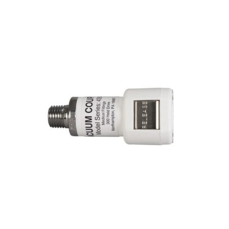 Precision Medical 4353 Vacuum Puritan-Bennett Coupler by 1/4 Inch NPT Male