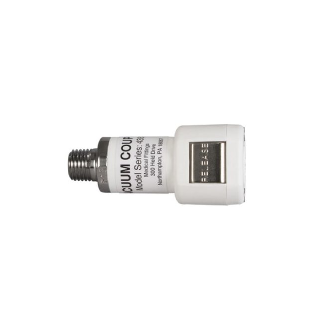 Precision Medical 4353 Vacuum Puritan-Bennett Coupler by 1/4 Inch NPT Male