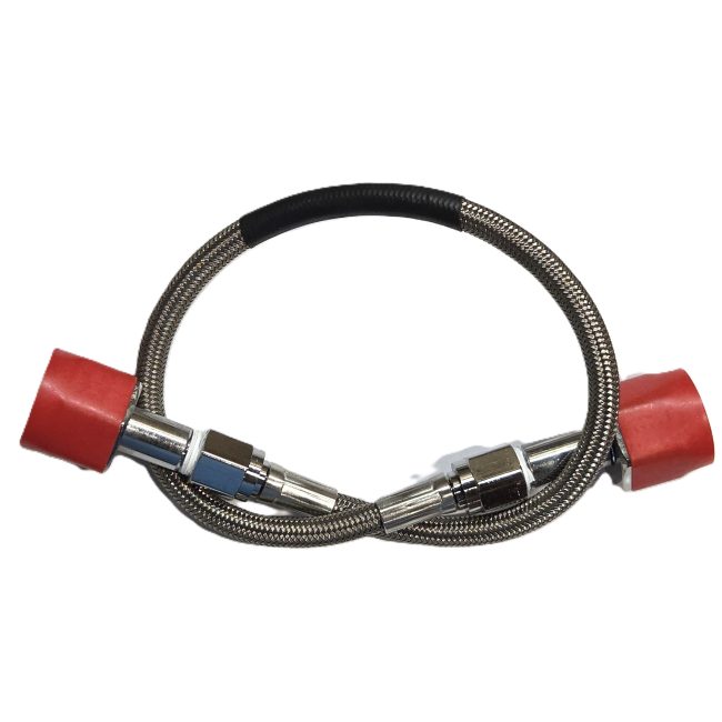 Superior MFP-320-320-18 Braided Stainless Med Flex Pigtail