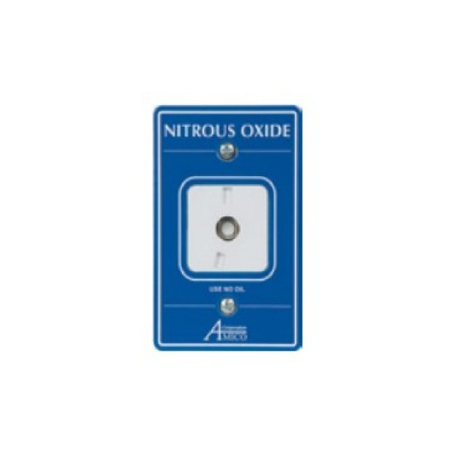 Belmed 9000-0000-0122 N2O Ohio Latch Plate Assembly For Exposed Outlet