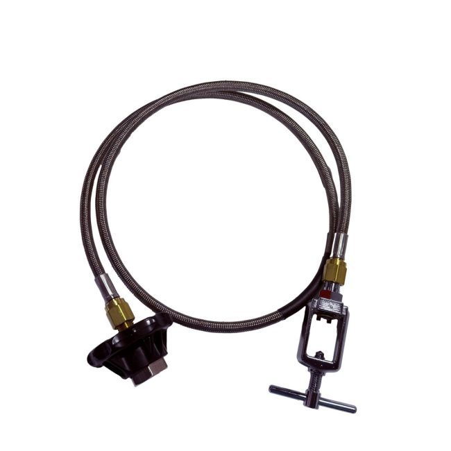 Oxygen Fill Whip CGA 540 x CGA 870 Yoke Flexible 36 Inches