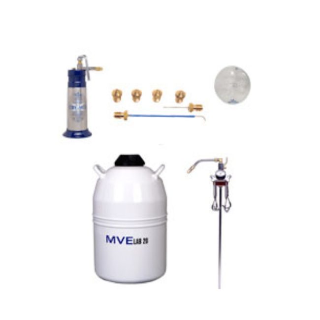 Brymill BRY-1002 Dermatology Package with 10 oz CRY-AC3 LN2 Sprayer