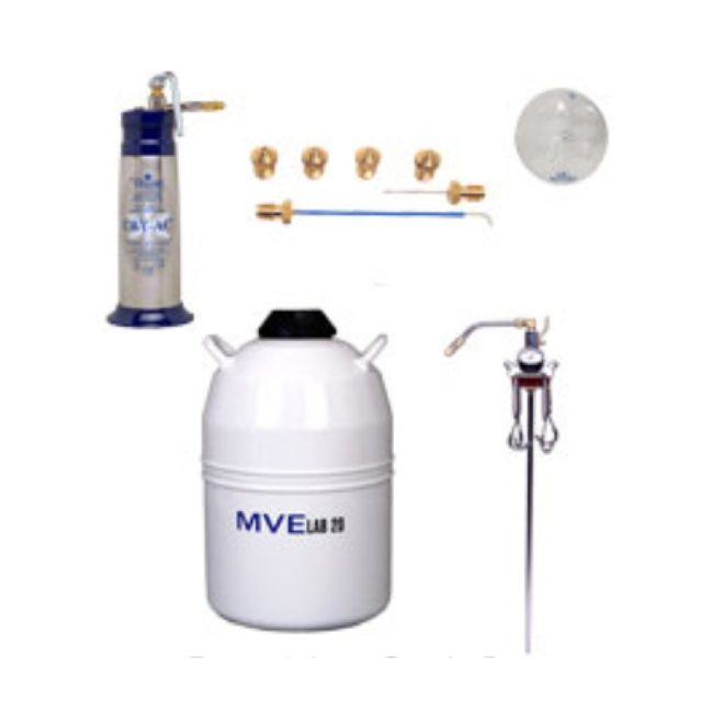 Brymill BRY-1003 Dermatology Package with 16 oz CRY-AC LN2 Sprayer