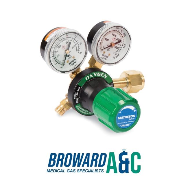 Matheson G250-150-540 O2 Regulator