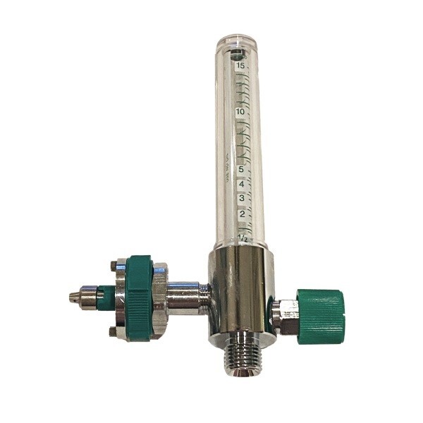 Medease O2 Flowmeter 0 to 15 lpm Ohmeda Male Connection