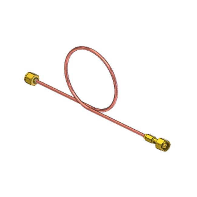 Superior Products PT-4540CV-24 Rigid Copper Oxygen CGA 540 Pigtail with CV 24"