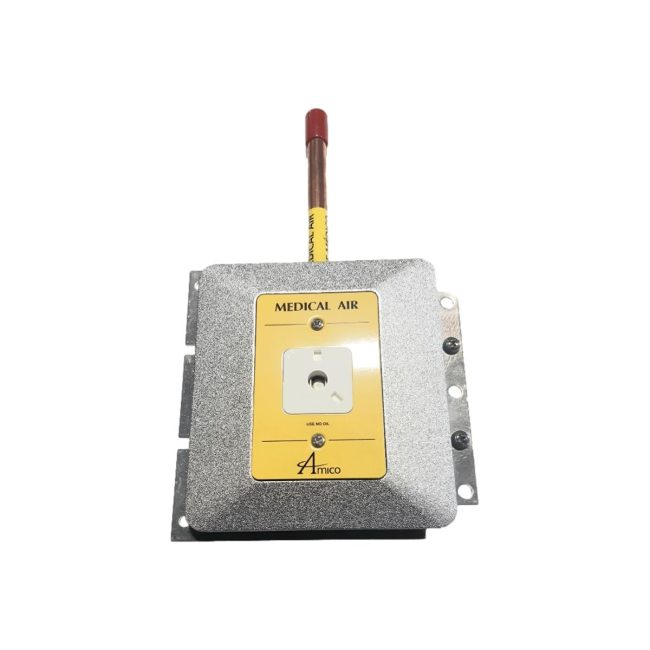 Amico O-QDWALM-U-AIR Medical AIR MRI Safe Ohmeda Complete Wall Outlet Assembly